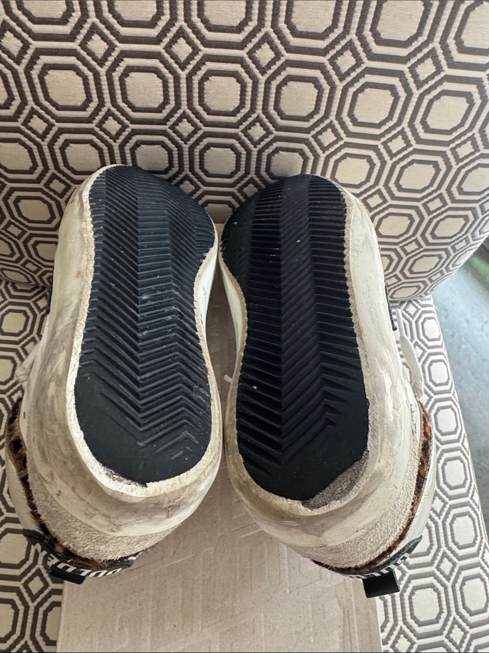 Golden Goose Midstar navy and leopard private edition - Picture 8 of 10